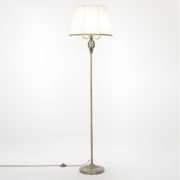 Citilux Вена CL402930 Торшер бронза с белым абажуром