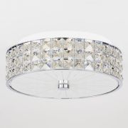 Citilux Портал CL32413G1 LED RGB Люстра хрустальная с пультом Хром