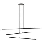 Citilux Trent CL203731 LED Люстра подвесная с пультом Чёрная