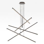 Citilux Trent CL203761 LED Люстра подвесная с пультом Чёрная