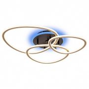 Citilux TRIO CL215B132 Люстра потолочная с пультом Черный+Золото