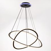 Citilux ТRIO CL215B061E LED Люстра подвесная с пультом Чёрная