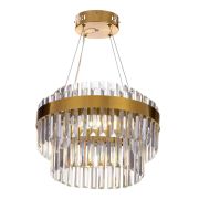 Citilux Sheldon CL339143 LED Люстра хрустальная с пультом Бронза