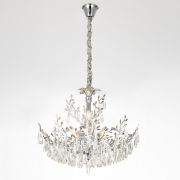 Citilux RITZ CL310081 Люстра хрустальная подвесная Хром