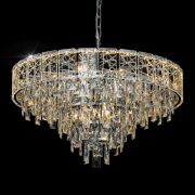 Citilux SAGRADA CL317261 Люстра хрустальная подвесная Хром