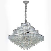 Citilux NAIAD CL315191 Люстра хрустальная подвесная Хром