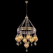 Citilux Каир CL419185 Люстра подвесная Мозаика Янтарь