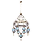 Citilux Каир CL419186 Люстра подвесная Мозаика Синяя