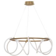 Citilux PYTHON CL220283 Люстра подвесная с пультом Бронза