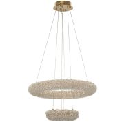 Citilux CLOUDY CL323172 LED Люстра хрустальная подвесная