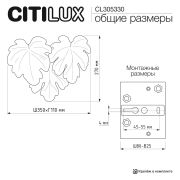 Citilux DRYAD CL305330 Бра